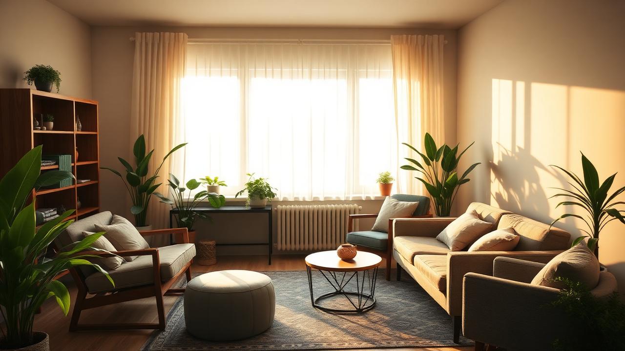 Therapy session room